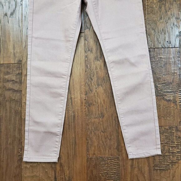 Dex Pink Lace Front Pink Rose Skinny Jeans 29 NEW - Picture 3 of 5